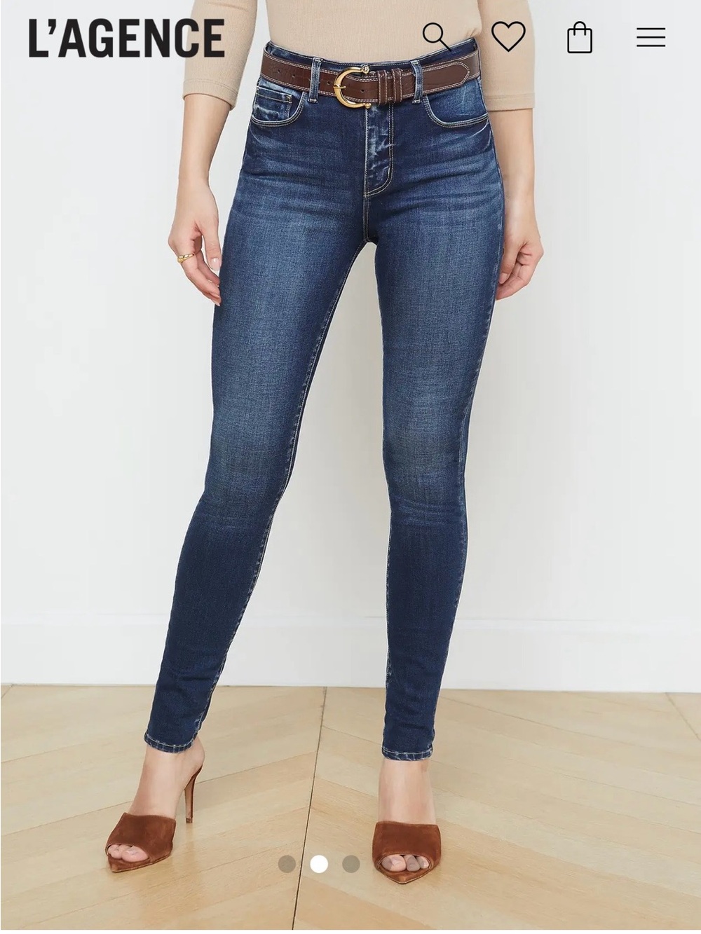 L’AGENCE Marguerite Skinny Jean